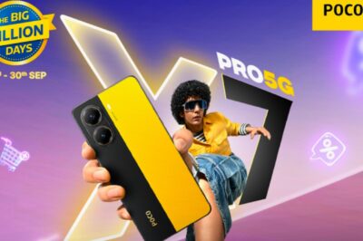 Flipkart Big Billion Days में POCO X7 Pro 5G पर बड़ी कटौती, ₹27,999 वाला फोन अब मिलेगा सिर्फ ₹19,999 में!