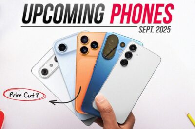 सितंबर 2025 में आने वाले स्मार्टफोन: अपडेटेड वॉचलिस्ट