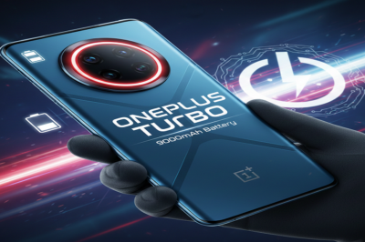 OnePlus Turbo with 9000mAh battery