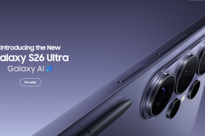 Samsung Galaxy S26 Ultra: 200MP कैमरा, 8K वीडियो रिकॉर्डिंग फ्लैगशिप स्मार्टफोन