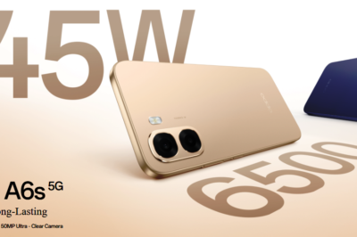 OPPO A6s 5G: 6500mAh बैटरीऔर Dimensity 6300 के साथ नया बजट स्मार्टफोन