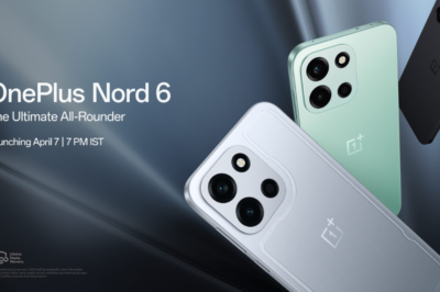 OnePlus Nord 6 स्मार्टफोन 7 अप्रैल को लॉन्च: 9000mAh बैटरी